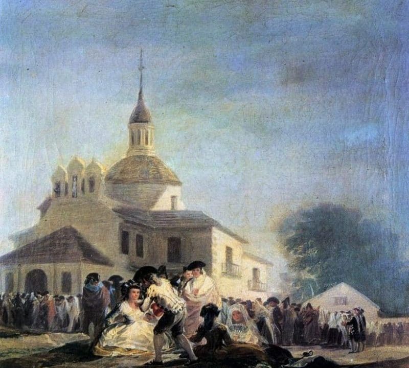 La historia de San Isidro, muy ligada con las pinturas de Goya